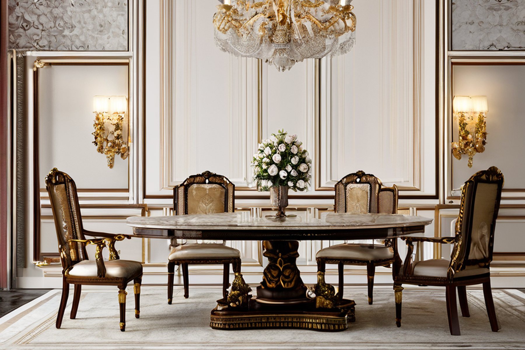 classic furniture collections catalog gallery wall by Modenese Gastone
