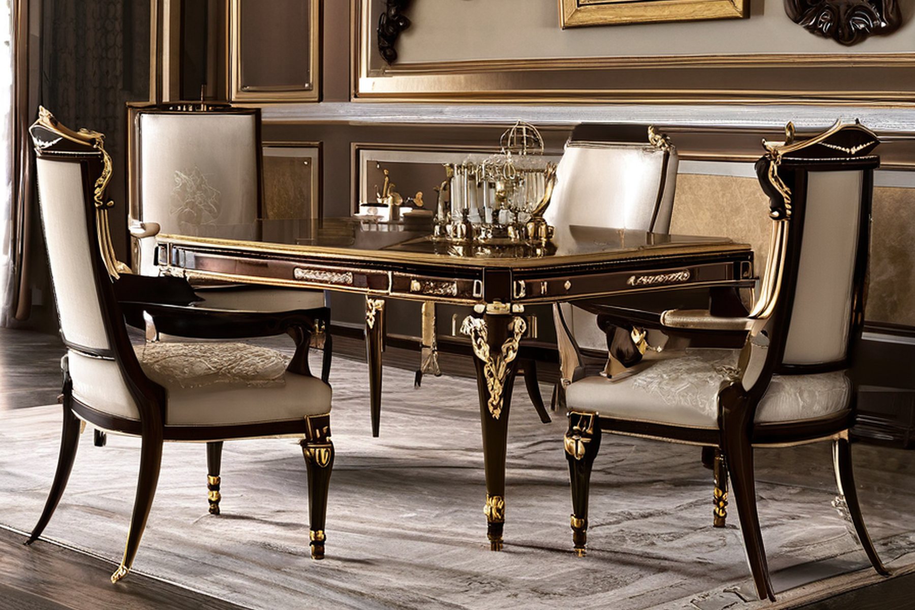 contact classic furniture manufacturer factory contact desk by Modenese Gastone